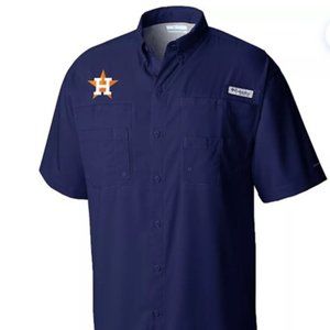 Columbia Sportswear Men's Houston Astros Tamiami Shirt